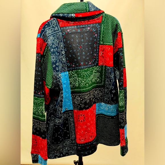 Men’s Levi’s Jeans Hillen Patchwork Cardigan XL - Picture 5 of 6